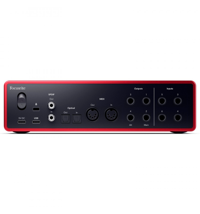 Focusrite Scarlett 16i16 4th Gen – Interfaz de audio profesional USB-C