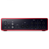 Focusrite Scarlett 16i16 4th Gen – Interfaz de audio profesional USB-C Focusrite Scarlett 16i16 4th Gen – Interfaz de audio profesional USB-C