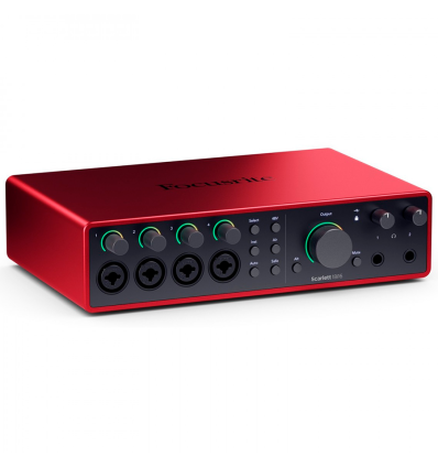 Focusrite Scarlett 18i16 4th Gen - Interfaz de audio USB de 18 entrada