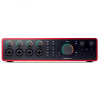Interfaz de audio Focusrite Scarlett 18i16 4th Gen con USB-C y preamplificadores.