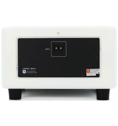JBL Control SB2210 WH Blanco - Subwoofer compacto 500W