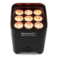 BeamZ PRO BBP59 - Uplight LED RGBWA-UV con batería IP65