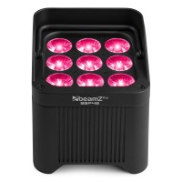 BeamZ Pro BBP48 Uplight LED 9x12W batería IP65 - Para exterior