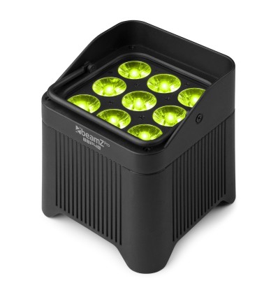 BeamZ Pro BBP48 Uplight LED 9x12W batería IP65 - Para exterior