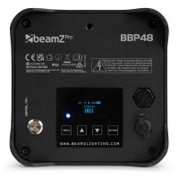BeamZ Pro BBP48 Uplight LED 9x12W batería IP65 - Para exterior