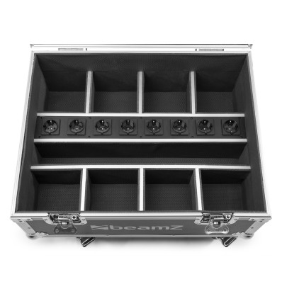 eamZ FCC12 Flightcase para 6 focos BBP612 con cargador