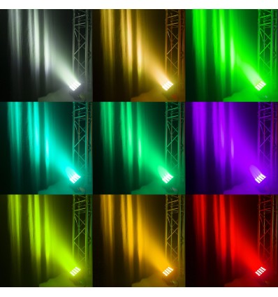 BeamZ Pro StarColor135 - Floodlight LED RGBA IP65 para exteriores