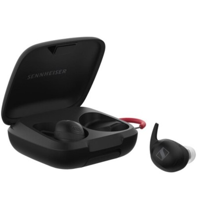 Sennheiser Momentum Sport Black – Auriculares deportivos con ANC
