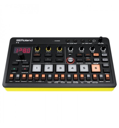 Roland P-6 - Sampler Portátil con Secuenciador de 64 Pasos