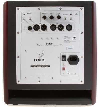 Focal Sub 6: Subwoofer Activo de 11" para Estudios de Grabación