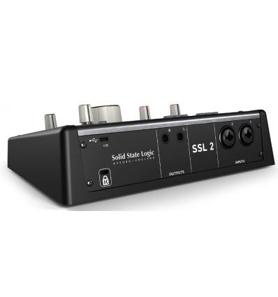 SSL 2 MKII - Interfaz de audio USB 2-in/2-out con Legacy 4K