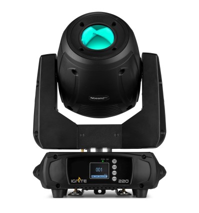 Beamz Pro IGNITE220 220W - Set de 2 cabezas móviles en flightcase