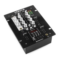 VONYX STM-2300 – Mezclador DJ de 2 canales con USB/MP3 VONYX STM-2300 – Mezclador DJ de 2 canales con USB/MP3