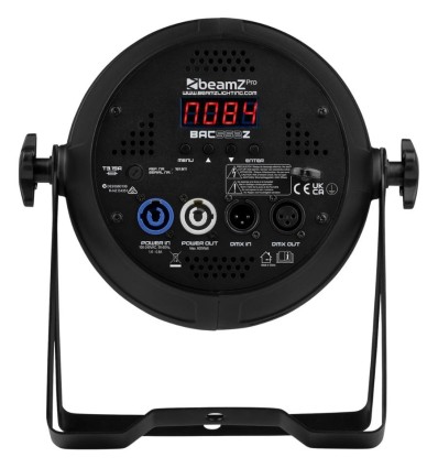 BeamZ BAC552Z Foco Par Pro RGBW con Zoom Motorizado – Aluminio