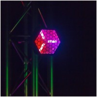 BeamZ RB90-5 Cegadora Retro Deco con Bombillas LED y Control DMX