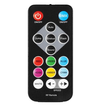 Fuzzix PLF15 Party Par RGB DMX con control remoto