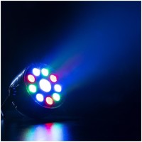 Fuzzix PLF15 Party Par RGB DMX con control remoto Fuzzix PLF15 Party Par RGB DMX con control remoto