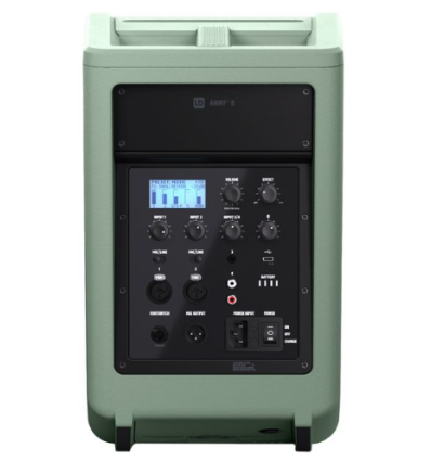 LD Systems ANNY 8 GN – Altavoz portátil con Bluetooth y mixer