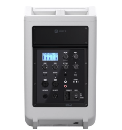 LD Systems ANNY 8 W - Altavoz portátil Bluetooth con batería y mezclad