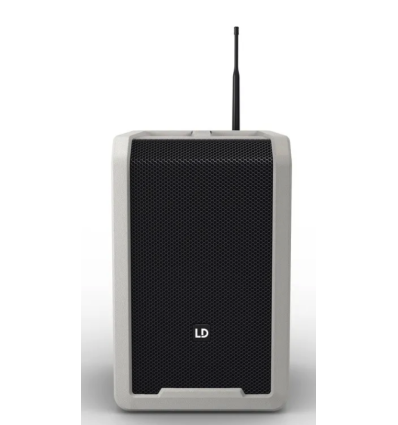 LD Systems ANNY 8 BPH B5 G - Altavoz portátil con Bluetooth y micrófon