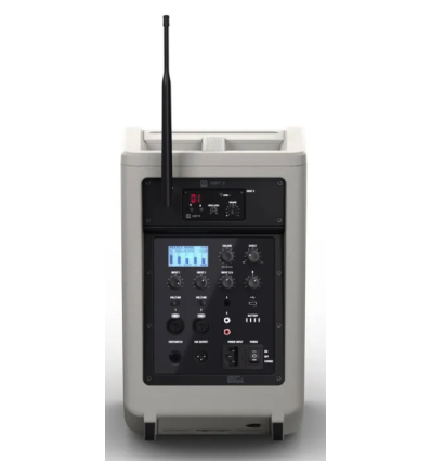 LD Systems ANNY 8 BPH B5 G - Altavoz portátil con Bluetooth y micrófon