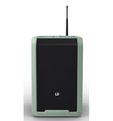 LD Systems ANNY 8 BPH B5 GN – Altavoz portátil Bluetooth con batería