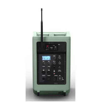 LD Systems ANNY 8 HHD B5 GN - Altavoz portátil con Bluetooth y micrófo