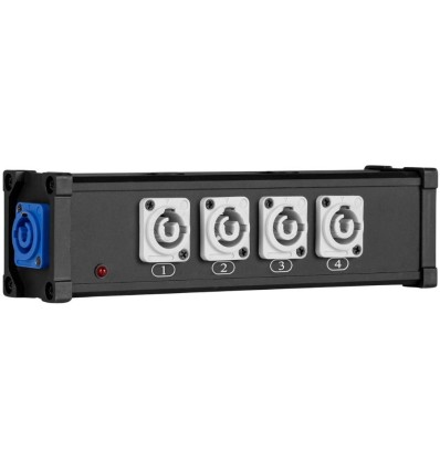 PD Connex PSB25 splitter PowerCon con 5 salidas y sistema twist lock
