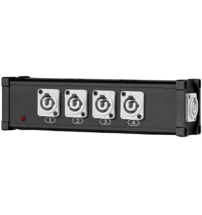PD Connex PSB25 splitter PowerCon con 5 salidas y sistema twist lock