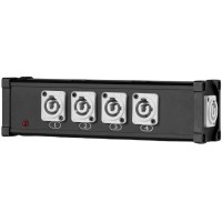 PD Connex PSB25 splitter PowerCon con 5 salidas y sistema twist lock