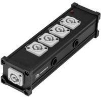 PD Connex PSB25 splitter PowerCon con 5 salidas y sistema twist lock