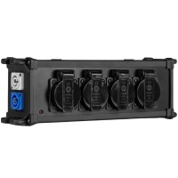 PD Connex PSB40 splitter PowerCon IN/OUT y 4 Schuko para escenarios