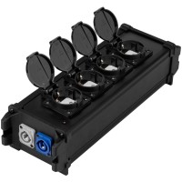 PD Connex PSB40 splitter PowerCon IN/OUT y 4 Schuko para escenarios