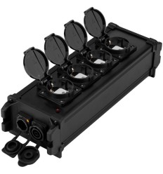 PD Connex PSB45 splitter PowerCon TR IN/OUT y 4 Schuko