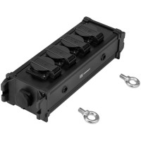 PD Connex PSB45 splitter PowerCon TR IN/OUT y 4 Schuko