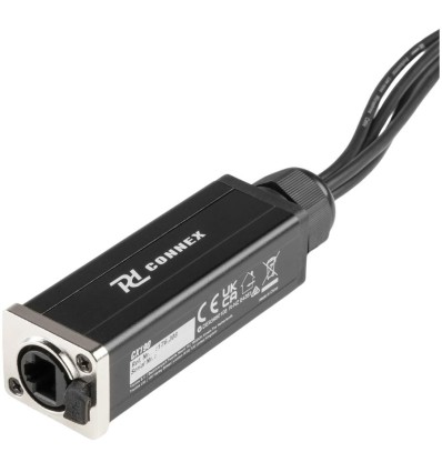 PD Connex CX190 splitter RJ45 a 4 XLR3M, 0.7 metros para eventos