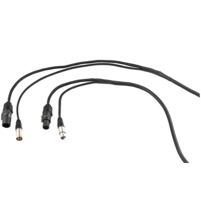 PD Connex CX07-0.50 Combi Cable Powerconnector TR - XLR M/F 0.50m