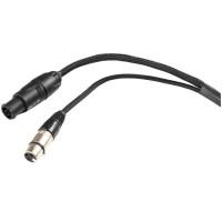 PD Connex CX07-0.50 Combi Cable Powerconnector TR - XLR M/F 0.50m PD Connex CX07-0.50 Combi Cable Powerconnector TR - XLR M/F 0.50m