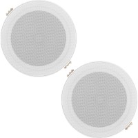 Power Dynamics MSLP50 Altavoces Marinos 5" 80W Perfil Bajo IPX5