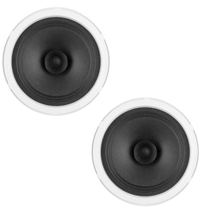 Power Dynamics MSLP65 Altavoces Marinos 6" 100W Perfil Bajo IPX5