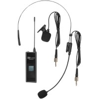 Power Dynamics PD528B Micrófonos Inalámbricos UHF con 8 Petacas