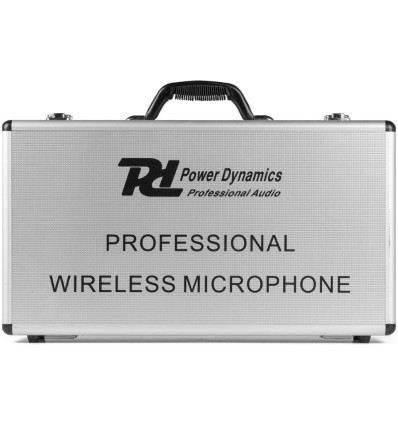 Power Dynamics PD524 Micrófonos UHF con 4 Micrófonos de Mano