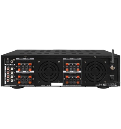 Power Dynamics PV280BT Amplificador 8 Zonas 800W Bluetooth