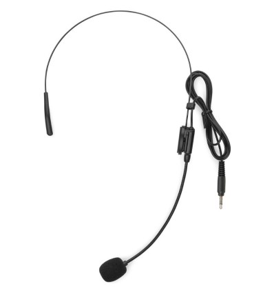 Vonyx WM552B Sistema UHF Dual de Micrófonos Inalámbricos de Petaca