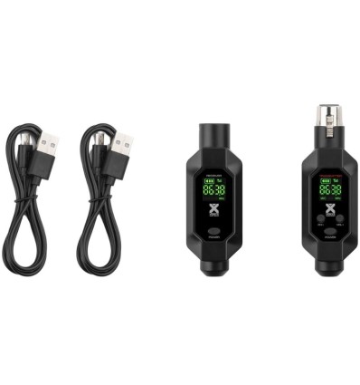 Vonyx WAT200 Sistema Inalámbrico UHF para Micrófonos XLR