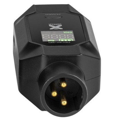 Vonyx WAT200R Receptor de Audio Inalámbrico 16 Canales UHF