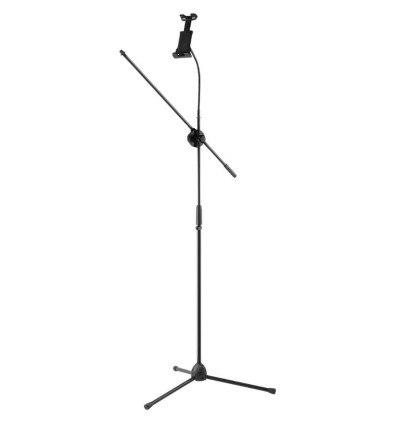 Vonyx MS10TH Soporte para Micrófono y Tablet Ajustable y Plegable
