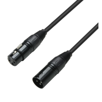 Adam Hall Cables 3 Star DMF 0600 - Cable DMX XLR macho-hembra 6m Adam Hall Cables 3 Star DMF 0600 - Cable DMX XLR macho-hembra 6m