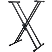 Vonyx 180.208 KBS03 soporte para teclado ajustable doble X