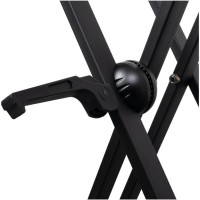 Vonyx 180.208 KBS03 soporte para teclado ajustable doble X